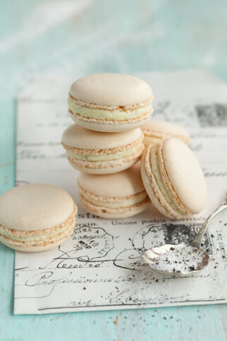Vanille-Macarons