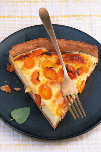 Möhren-Quark-Quiche Möhren-Quark-Quiche