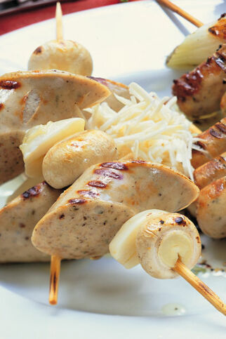 Grillwürstchen katalanisch Grillwürstchen katalanisch