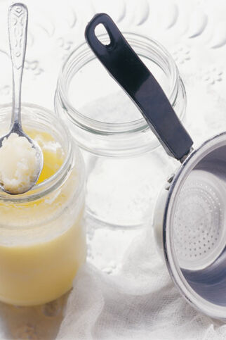 Geklärte und gesalzene Butter Geklärte und gesalzene Butter