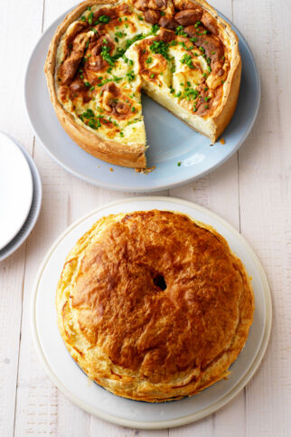 Kartoffel-Roquefort-Torte Kartoffel-Roquefort-Torte