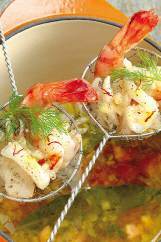 Meeresfrüchte-Fondue Meeresfrüchte-Fondue