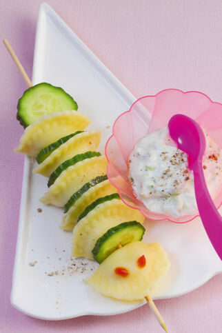 Pasta am Spieß Pasta am Spieß