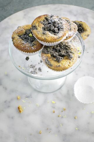 Zitronen-Muffins Zitronen-Muffins