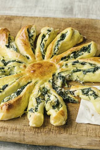 Spinat-Artischocken-Blüte Spinat-Artischocken-Blüte