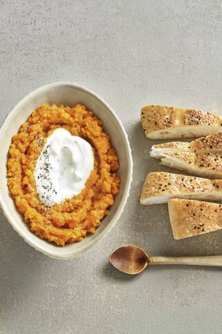 Ingwerscharfes Kürbismus Ingwerscharfes Kürbismus