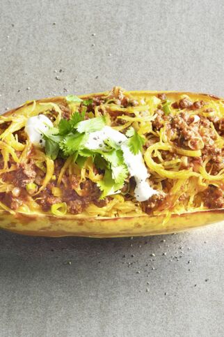 Gefüllter Tex-Mex-Kürbis Gefüllter Tex-Mex-Kürbis