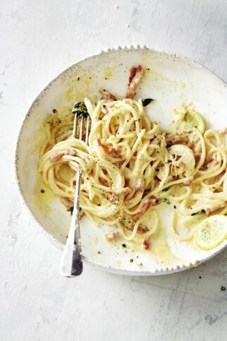 Zitronen-Carbonara Zitronen-Carbonara