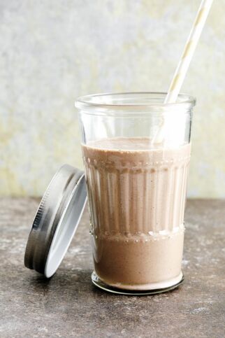 Nugat-Bananen-Shake Nugat-Bananen-Shake