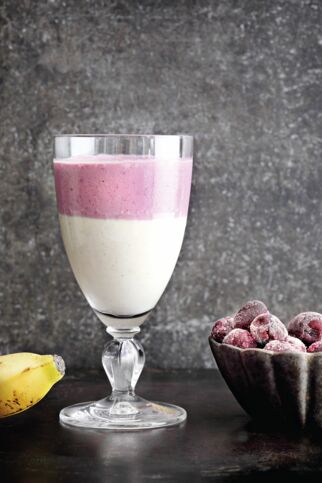 Banane-Kirsch-Shake Banane-Kirsch-Shake