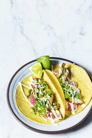 Tacos mit Putenfleisch Tacos mit Putenfleisch