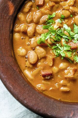 Campfire-Bohneneintopf Campfire-Bohneneintopf