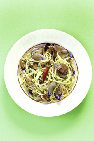 Spaghetti mit Venusmuscheln