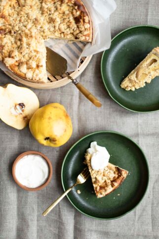 Quittenkäsekuchen Quittenkäsekuchen