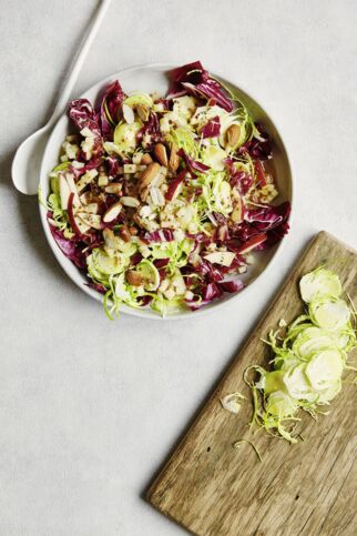 Rosenkohl-Radicchio-Apfel-Salat Rosenkohl-Radicchio-Apfel-Salat