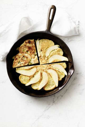 Pfannkuchen mit Birne Pfannkuchen mit Birne