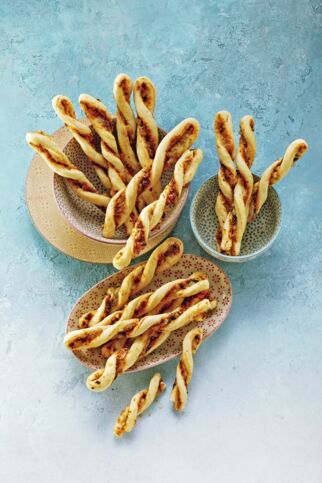 Pizzastangen zum Knabbern Pizzastangen zum Knabbern