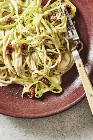 Spaghetti Veggie-Carbonara
