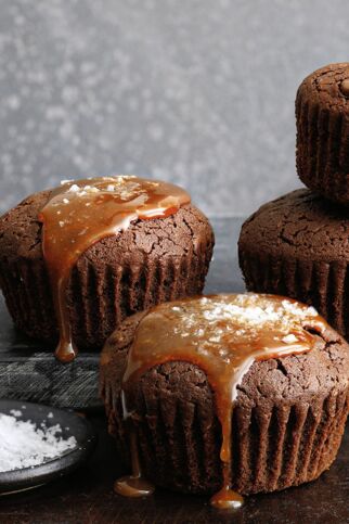 Brownies mit Salzkaramell Brownies mit Salzkaramell