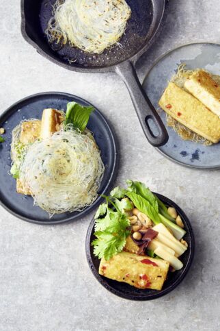 Glasnudelburger Glasnudelburger