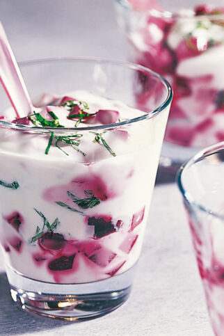 Rote Bete mit Joghurt Rote Bete mit Joghurt