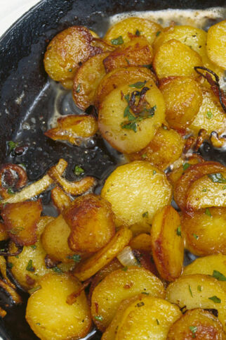 Bbq-Bratkartoffeln