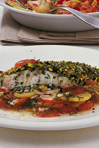Rotbarsch mit Gremolata