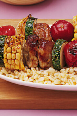 Bunte Spieße Bunte Spieße