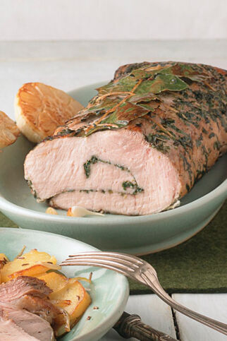 Provenzalische Schweineroulade