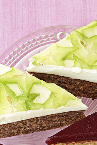 Prosecco-Karamboletorte Prosecco-Karamboletorte