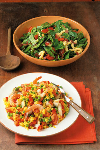 Paella-Salat Paella-Salat