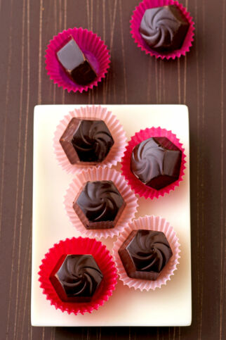 Amarenakirsch-Pralinen Amarenakirsch-Pralinen