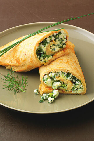 Vollkorn-Kräuter-Pfannkuchen Vollkorn-Kräuter-Pfannkuchen