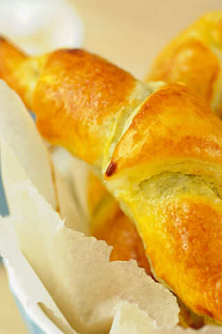 Schoko-Nuss-Croissants Schoko-Nuss-Croissants