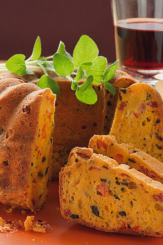 Pizza-Gugelhupf Pizza-Gugelhupf