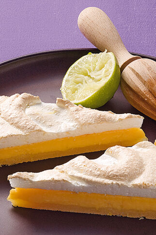 Lime Pie mit Baiserhaube Lime Pie mit Baiserhaube