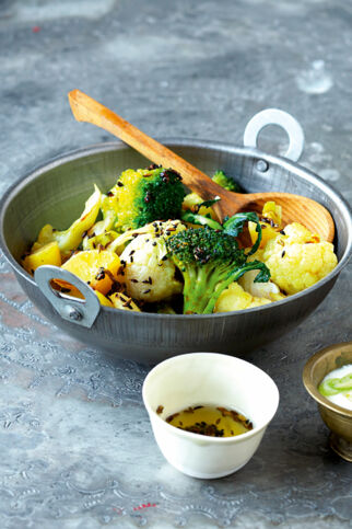 Brokkoli-Blumenkohl-Curry Brokkoli-Blumenkohl-Curry