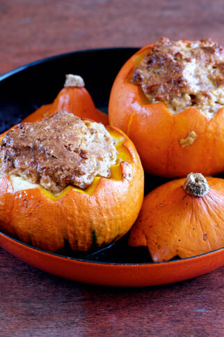 Gefüllte Kürbisse Gefüllte Kürbisse