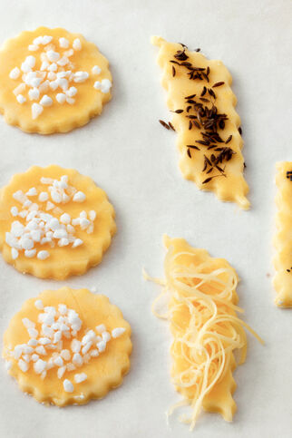 Grundrezept pikanter Mürbeteig Grundrezept pikanter Mürbeteig