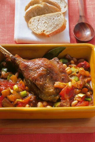 Gänse-Cassoulet