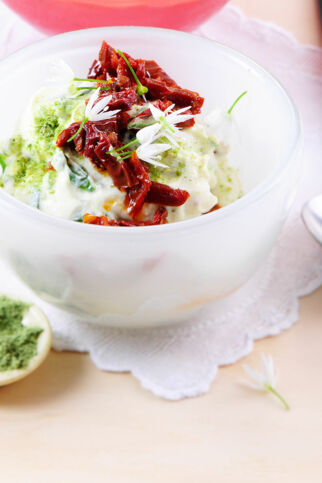 Würziger Bärlauchquark Würziger Bärlauchquark