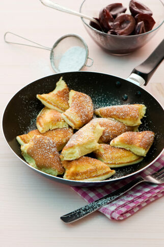 Kaiserschmarren mit Zwetschgenröster Kaiserschmarren mit Zwetschgenröster