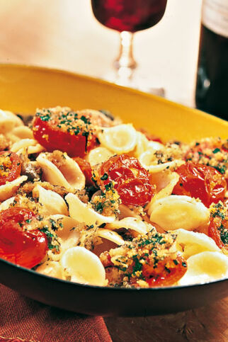Pasta mit Ofentomaten