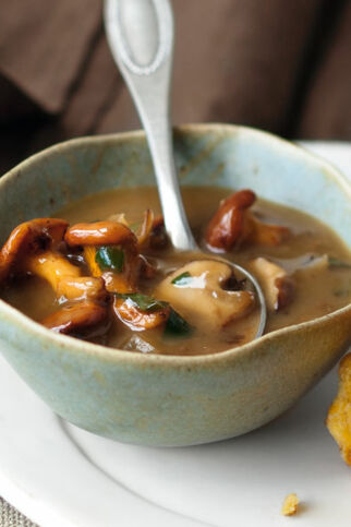 Pflaumen-Pilz-Ragout
