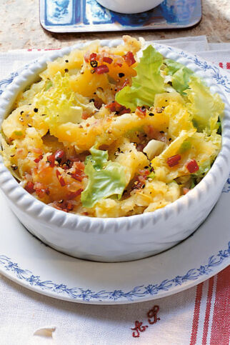 Kartoffel-Endivien-Stamppot