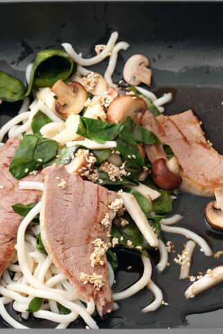 Kalbstafelspitz aus dem Wok