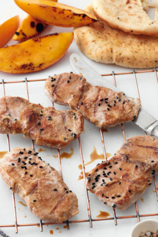 Minutensteaks in fruchtiger Marinade