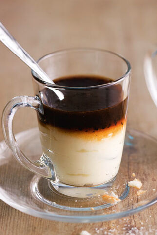 Kartoffelcreme mit Trüffeljus Kartoffelcreme mit Trüffeljus