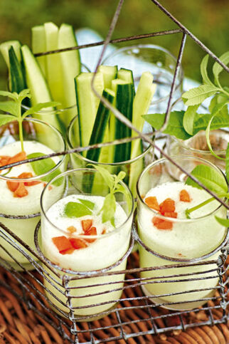 Gurkenlassi mit Aprikosen Gurkenlassi mit Aprikosen