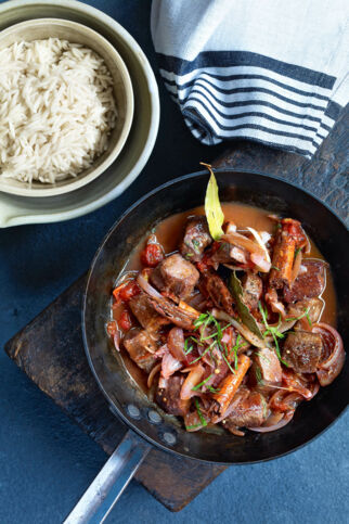 Lammpfanne mit Zimt und Oregano Lammpfanne mit Zimt und Oregano